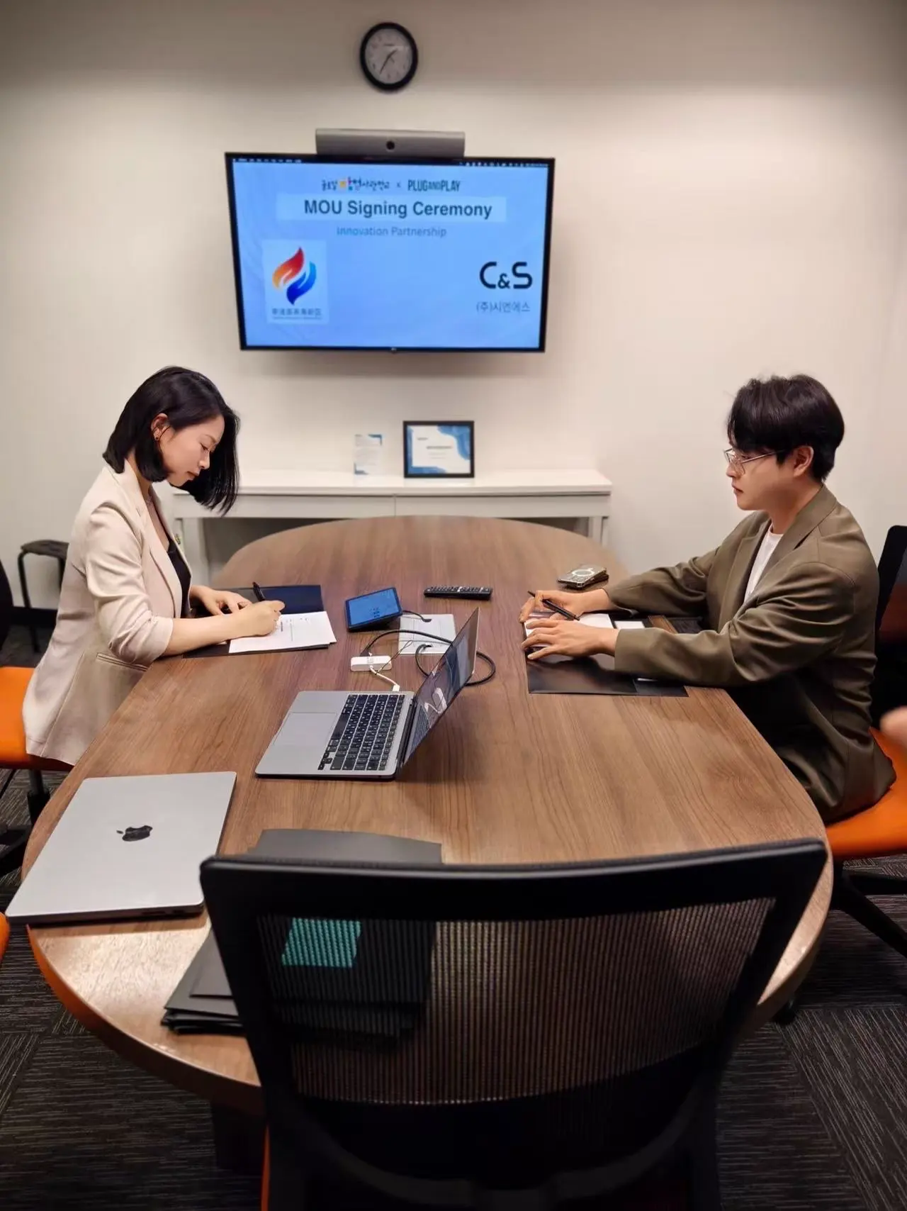 미국 실리콘밸리 MOU 체결